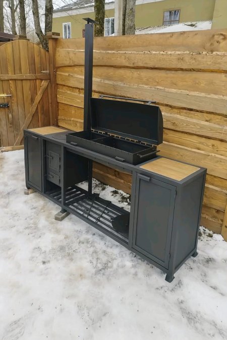 الشواية الملكية مع صوبة الحطب – 190 سم